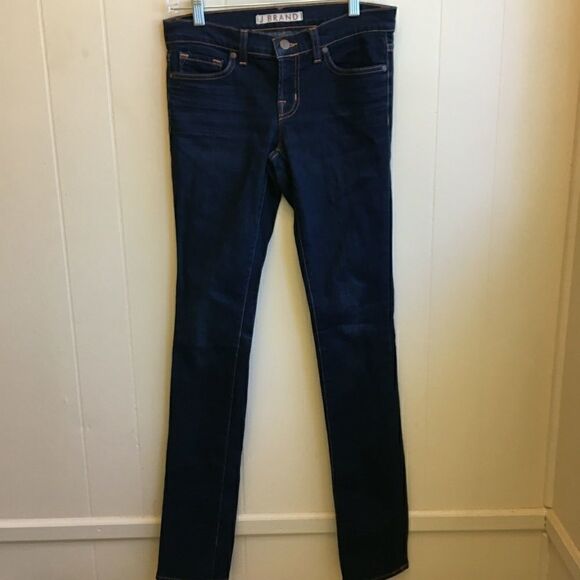 J BRAND THE PENCIL LEG DARK WASH JEANS. SIZE 25. - Picture 1 of 6